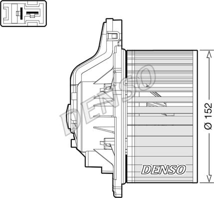 Denso DEA41015 - Ventilatore abitacolo autozon.pro