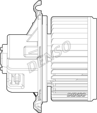 Denso DEA09024 - Ventilatore abitacolo autozon.pro