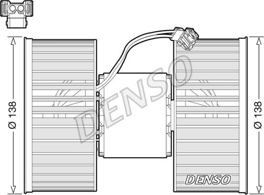 Denso DEA05006 - Ventilatore abitacolo autozon.pro