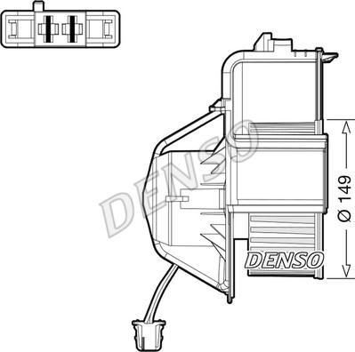 Denso DEA05007 - Ventilatore abitacolo autozon.pro