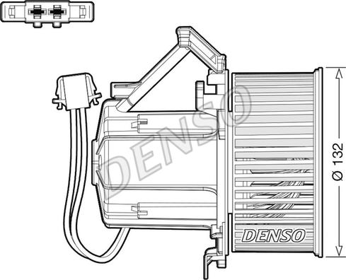 Denso DEA02009 - Ventilatore abitacolo autozon.pro