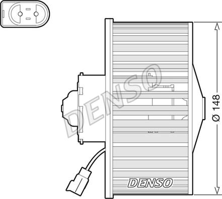 Denso DEA10054 - Ventilatore abitacolo autozon.pro