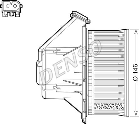 Denso DEA17032 - Ventilatore abitacolo autozon.pro