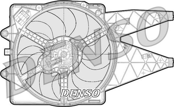 Denso DER09091 - Ventola, Raffreddamento motore autozon.pro