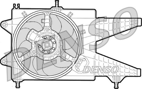 Denso DER09041 - Ventola, Raffreddamento motore autozon.pro