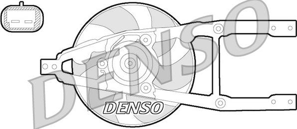 Denso DER09055 - Ventola, Raffreddamento motore autozon.pro