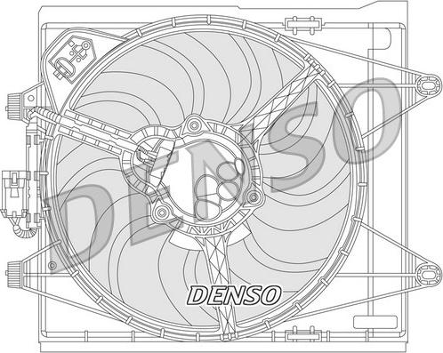 Denso DER09051 - Ventola, Raffreddamento motore autozon.pro