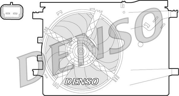 Denso DER09058 - Ventola, Raffreddamento motore autozon.pro