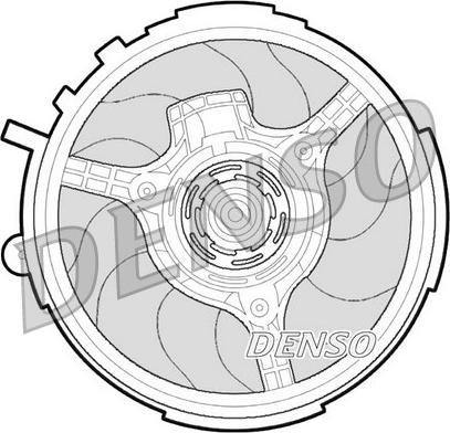 Denso DER09061 - Ventola, Raffreddamento motore autozon.pro