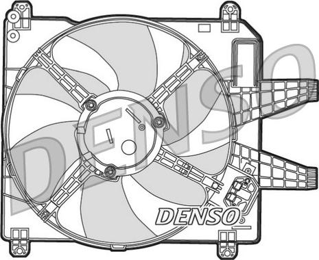 Denso DER09004 - Ventola, Raffreddamento motore autozon.pro