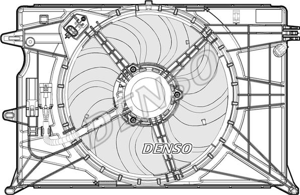 Denso DER09074 - Ventola, Raffreddamento motore autozon.pro