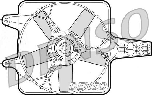 Denso DER09072 - Ventola, Raffreddamento motore autozon.pro