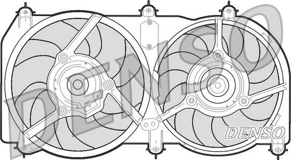 Denso DER09246 - Ventola, Raffreddamento motore autozon.pro