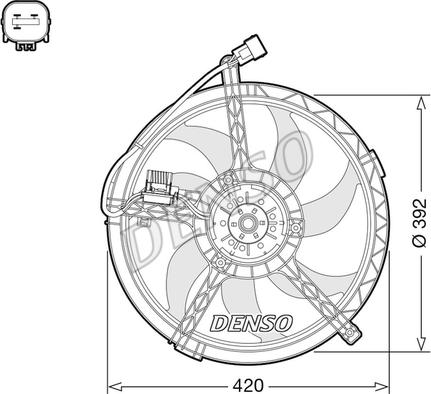 Denso DER05009 - Ventola, Raffreddamento motore autozon.pro