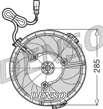 Denso DER02005 - Ventola, Raffreddamento motore autozon.pro