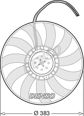 Denso DER02007 - Ventola, Raffreddamento motore autozon.pro