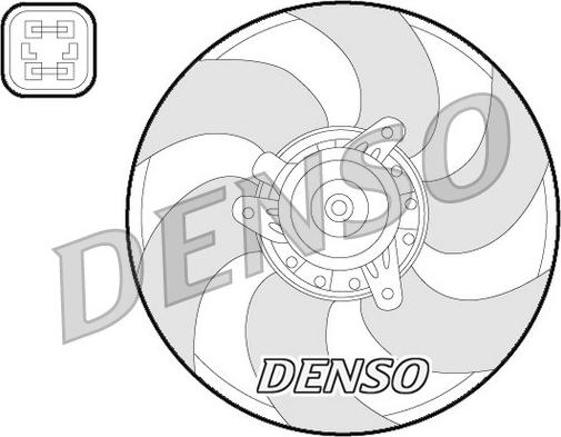 Denso DER07009 - Ventola, Raffreddamento motore autozon.pro