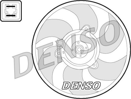 Denso DER07008 - Ventola, Raffreddamento motore autozon.pro