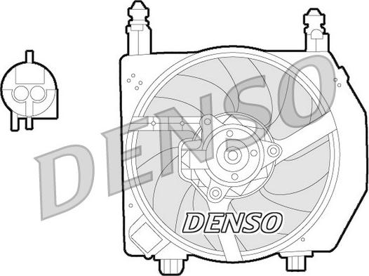 Denso DER10006 - Ventola, Raffreddamento motore autozon.pro