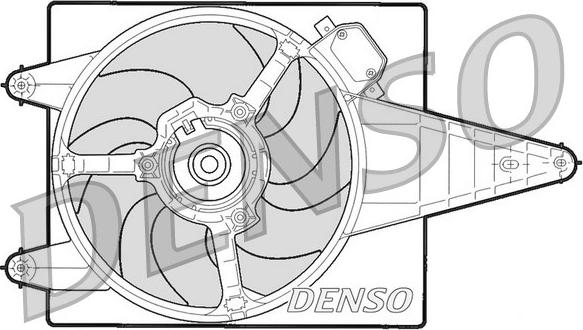 Denso DER13204 - Ventola, Raffreddamento motore autozon.pro