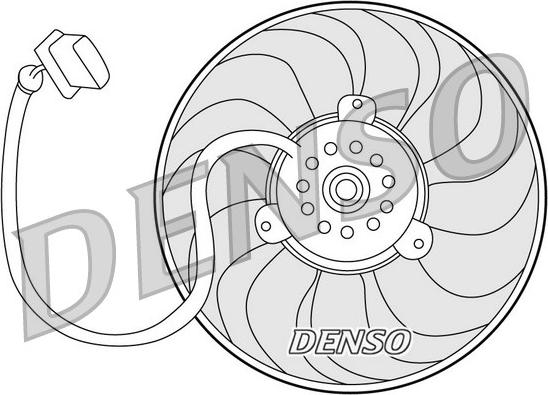 Denso DER32004 - Ventola, Raffreddamento motore autozon.pro