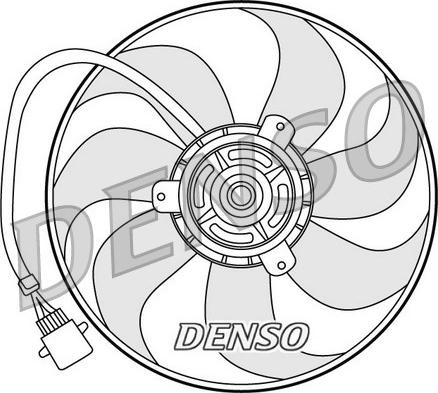 Denso DER32006 - Ventola, Raffreddamento motore autozon.pro