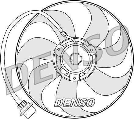 Denso DER32001 - Ventola, Raffreddamento motore autozon.pro