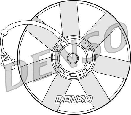 Denso DER32002 - Ventola, Raffreddamento motore autozon.pro