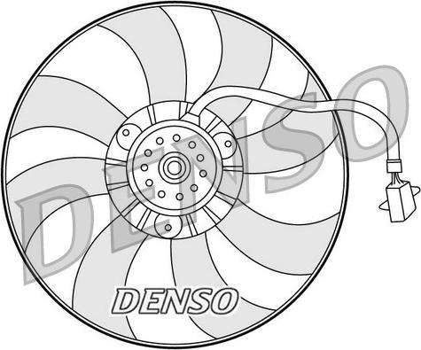 Denso DER32007 - Ventola, Raffreddamento motore autozon.pro