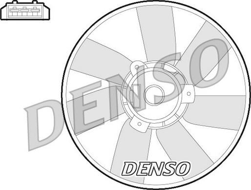 Denso DER32013 - Ventola, Raffreddamento motore autozon.pro