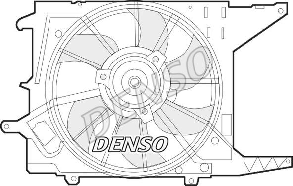 Denso DER37003 - Ventola, Raffreddamento motore autozon.pro