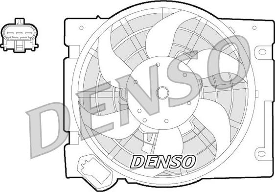 Denso DER20013 - Ventola, Raffreddamento motore autozon.pro