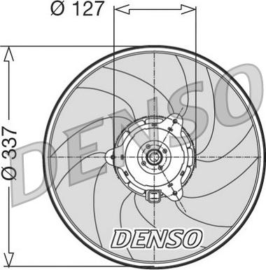 Denso DER21004 - Ventola, Raffreddamento motore autozon.pro