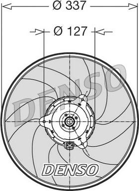 Denso DER21002 - Ventola, Raffreddamento motore autozon.pro