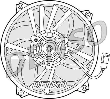 Denso DER21015 - Ventola, Raffreddamento motore autozon.pro