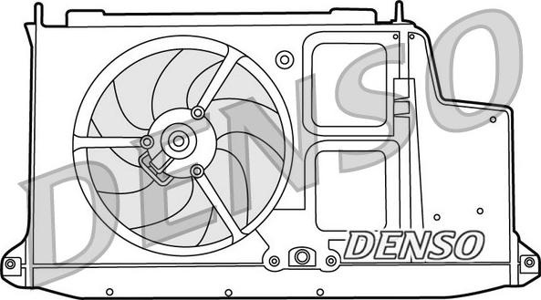 Denso DER21012 - Ventola, Raffreddamento motore autozon.pro