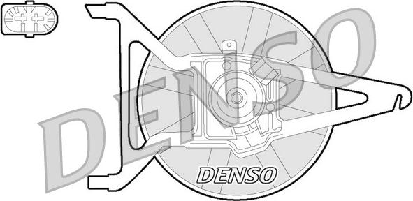 Denso DER21020 - Ventola, Raffreddamento motore autozon.pro