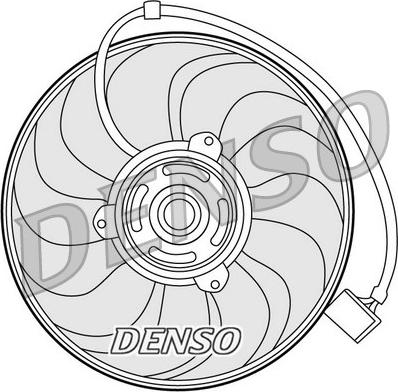 Denso DER27001 - Ventola, Raffreddamento motore autozon.pro