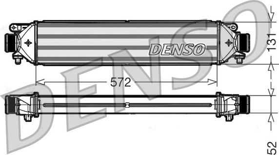 Denso DIT09109 - Intercooler autozon.pro