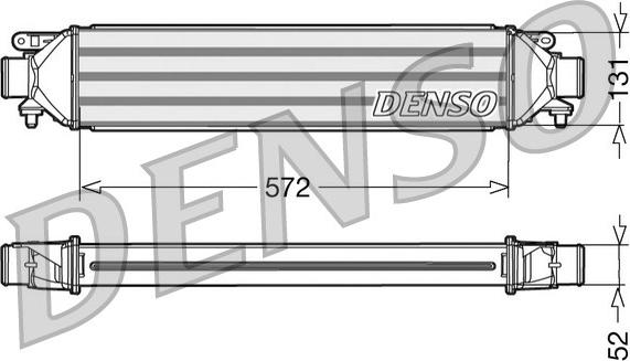 Denso DIT09107 - Intercooler autozon.pro