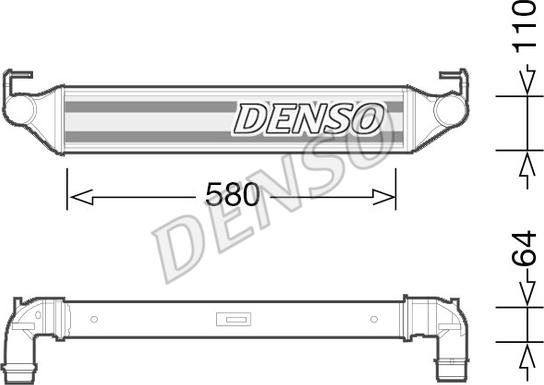 Denso DIT06001 - Intercooler autozon.pro