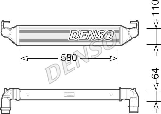 Denso DIT06002 - Intercooler autozon.pro