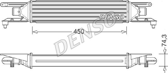 Denso DIT01007 - Intercooler autozon.pro