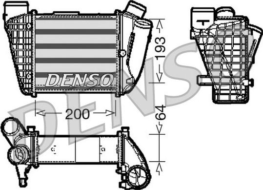 Denso DIT02004 - Intercooler autozon.pro