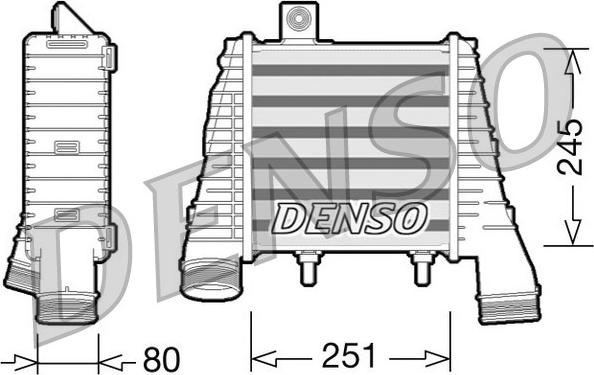 Denso DIT02008 - Intercooler autozon.pro