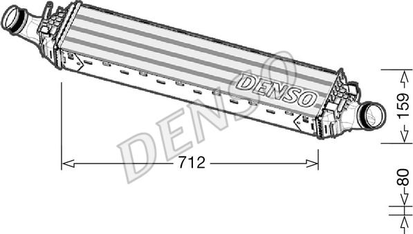 Denso DIT02038 - Intercooler autozon.pro