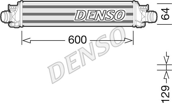 Denso DIT15001 - Intercooler autozon.pro