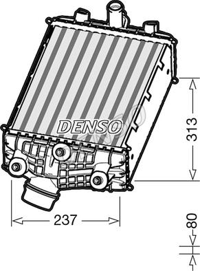 Denso DIT28001 - Intercooler autozon.pro