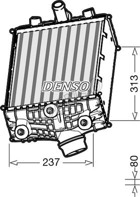 Denso DIT28002 - Intercooler autozon.pro