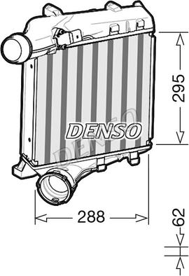 Denso DIT28020 - Intercooler autozon.pro